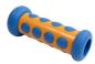 Preview: Lenkergriff (Paar) blau/gelb hinten