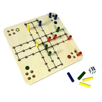 Mini-Ludo 9,7 x 9,7 cm 156