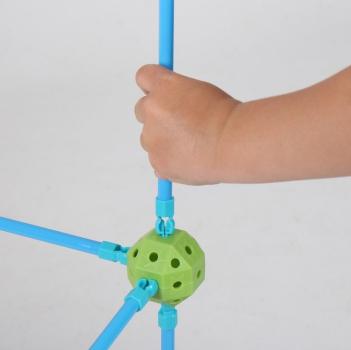 Preview: Röhrenbaukasten, 390teilig hinten