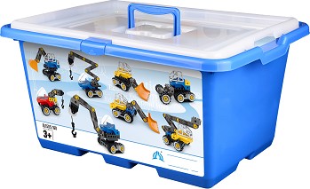 Konstruktionsbox Fahrzeuge, 160teilig 206