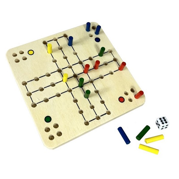 Mini-Ludo 9,7 x 9,7 cm 156