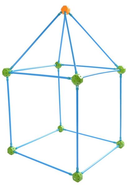 Röhrenbaukasten, 390teilig links